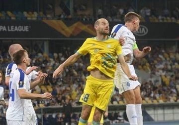Динамо в компенсированное время упустило победу в Лиге Европы
