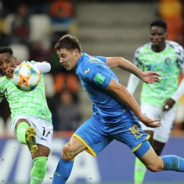 Ничья с Нигерией позволила занять сборной Украине первое место в группе