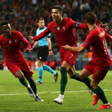 Португалия вырвала путевку в финал Лиги наций, обыграв Швейцарию